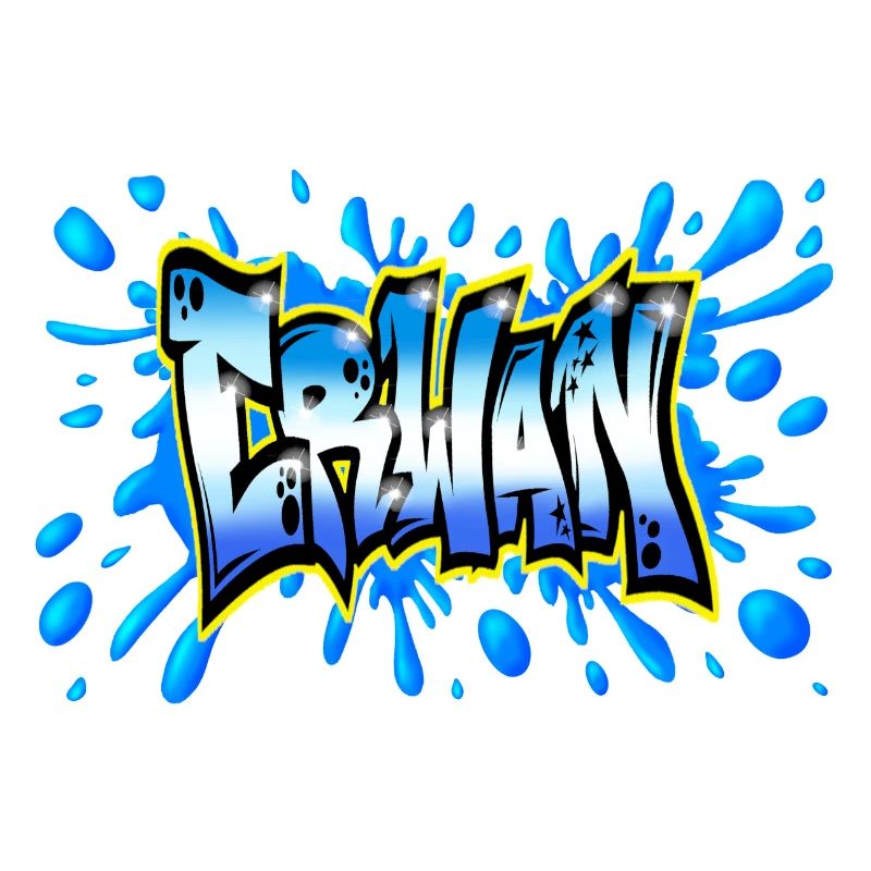 Erwan GRAFFITI NAME PRINT