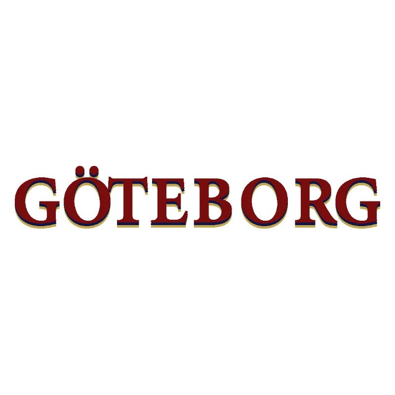 Göteborg Rouge-bleu