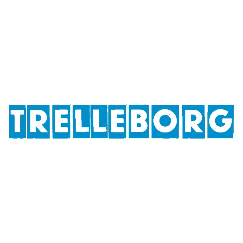Trelleborg – Blue Text Design