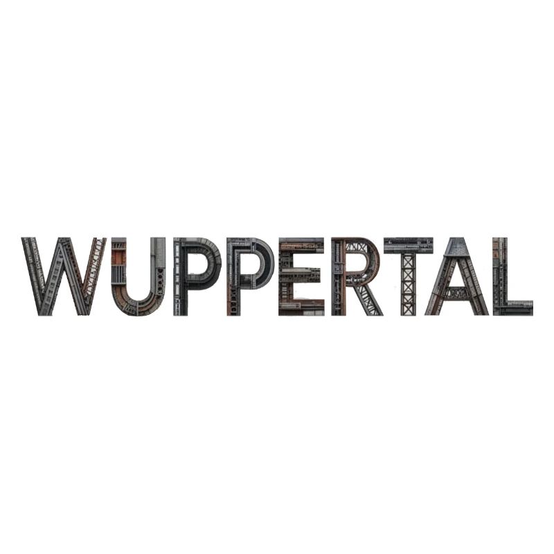 WUPPERTAL – Industrial Architectural Typography