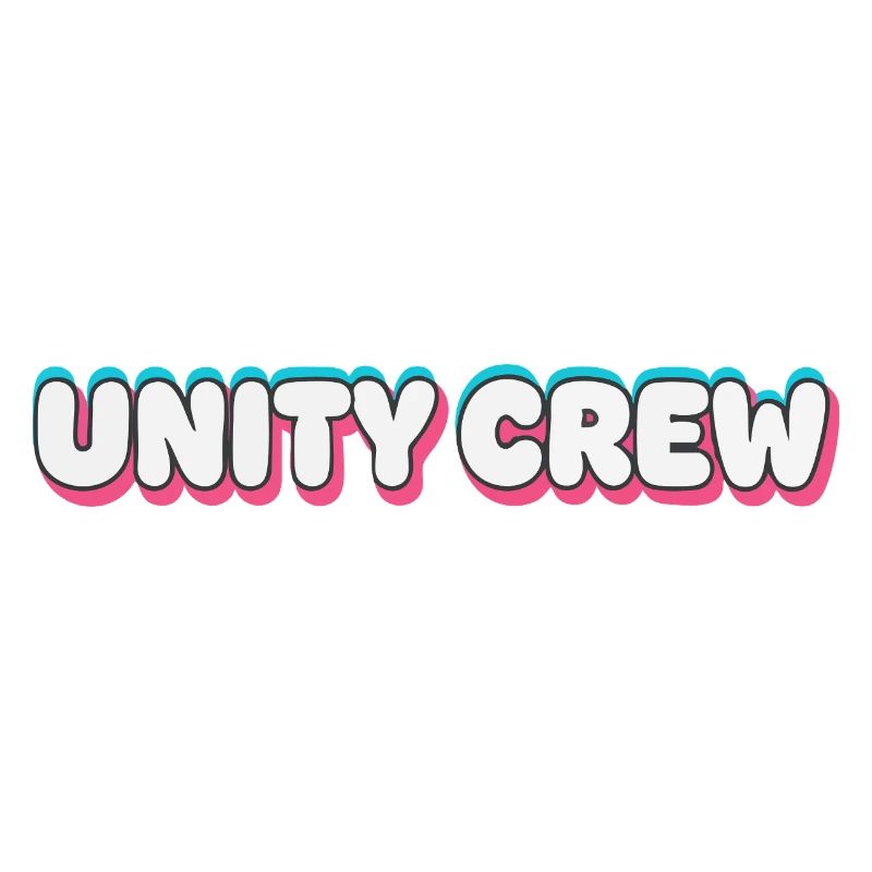 Unity Crew Graffiti Bulle Couleur