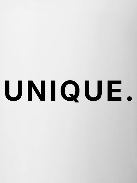 Unique - Soyez vous-même