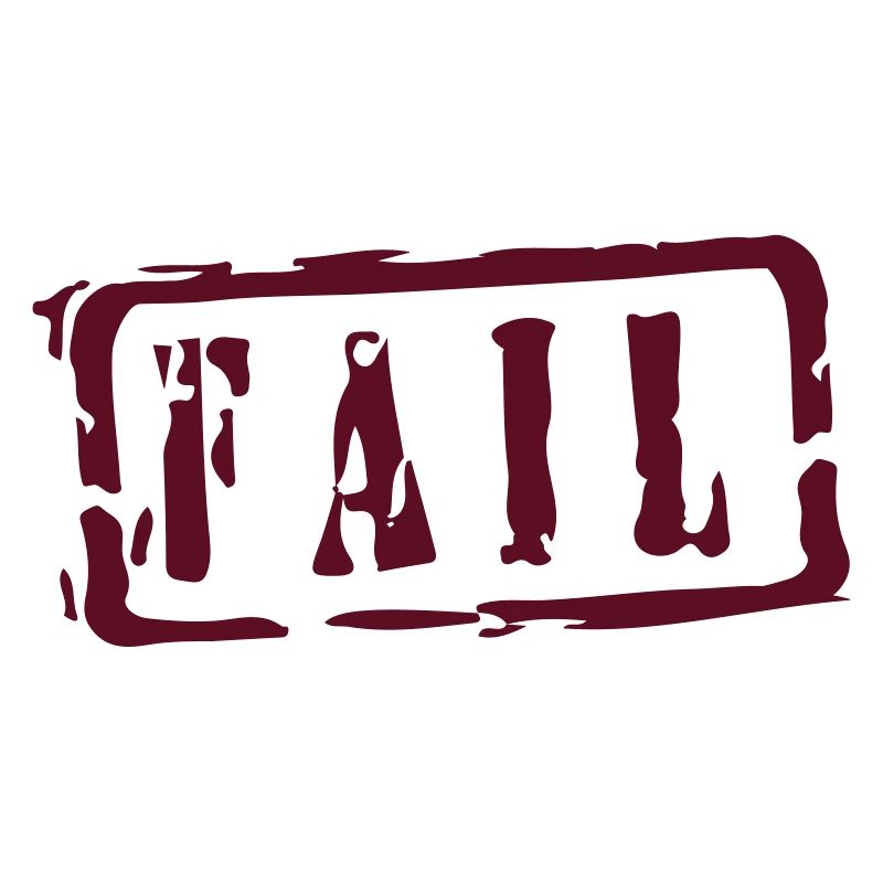 fail writing