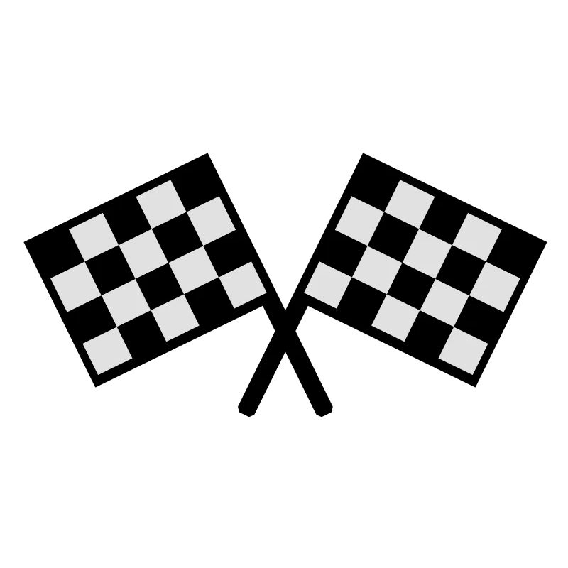 flags - car race