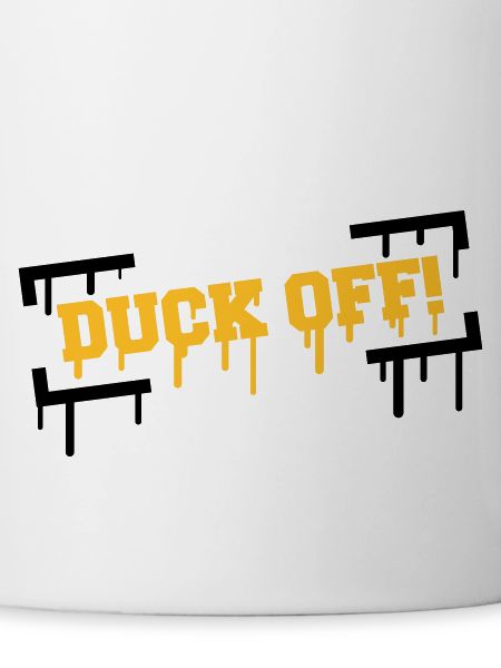 Duck Off Graffiti