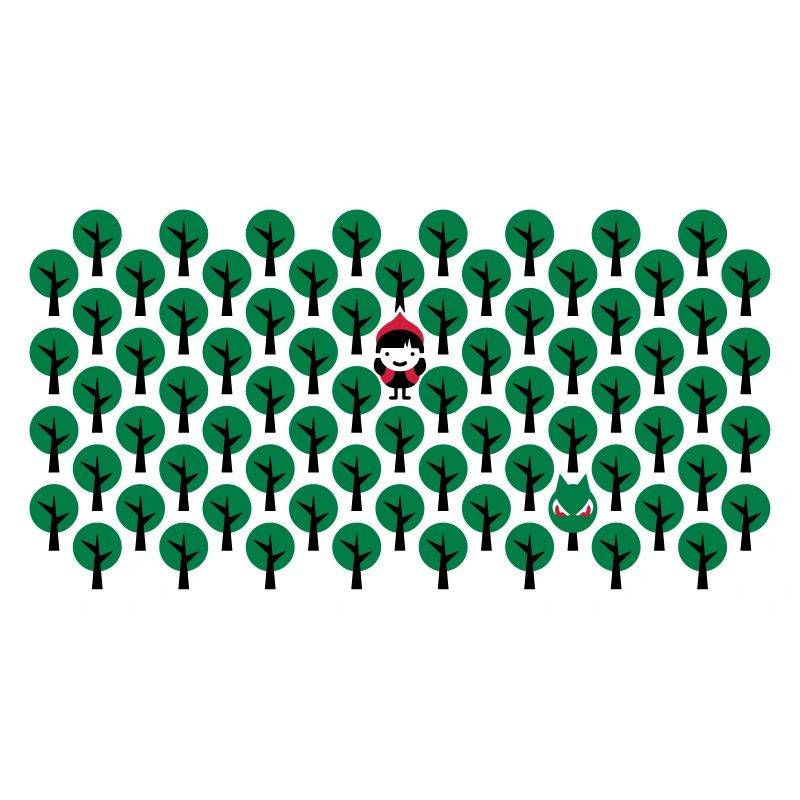 Fairytale - Rotkaeppchen - Märchen - Wolf - Quer