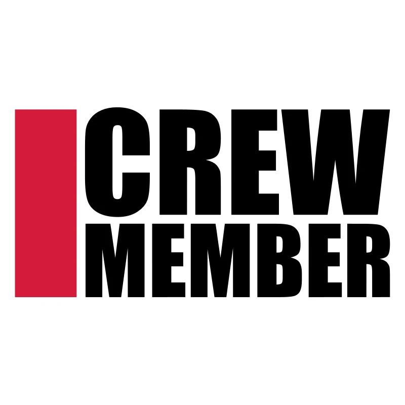 Cool Crew Member Logo-Design