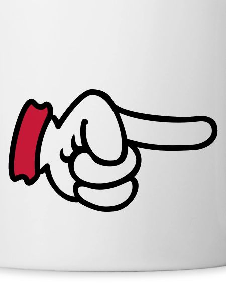 Finger pointing / pointing finger (3c)