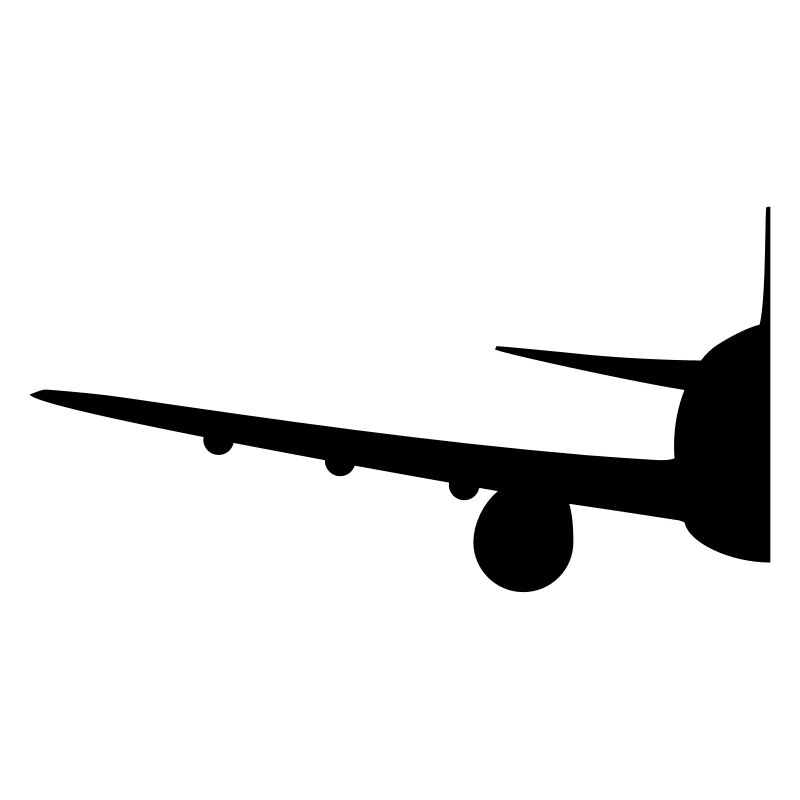 Moitié moitié divisé avant avant avion voler pilot