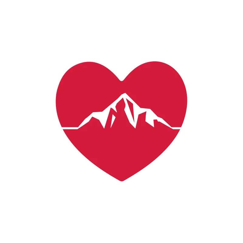 mountains pulse heart