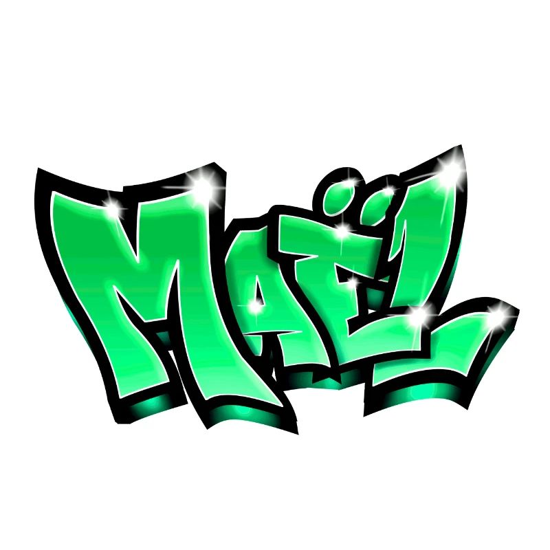 Graffiti Name Maël
