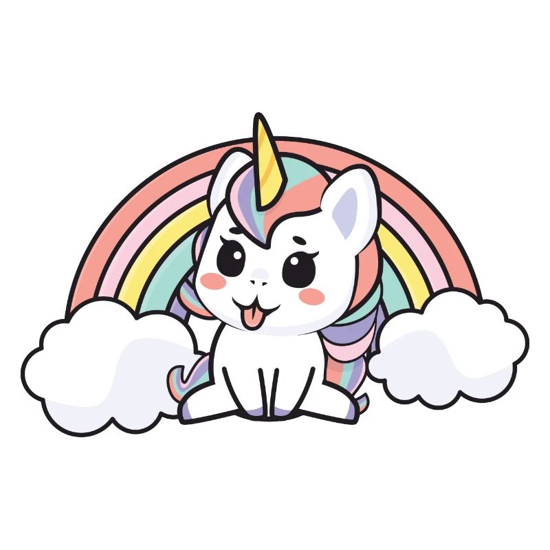 Süßes Einhorn