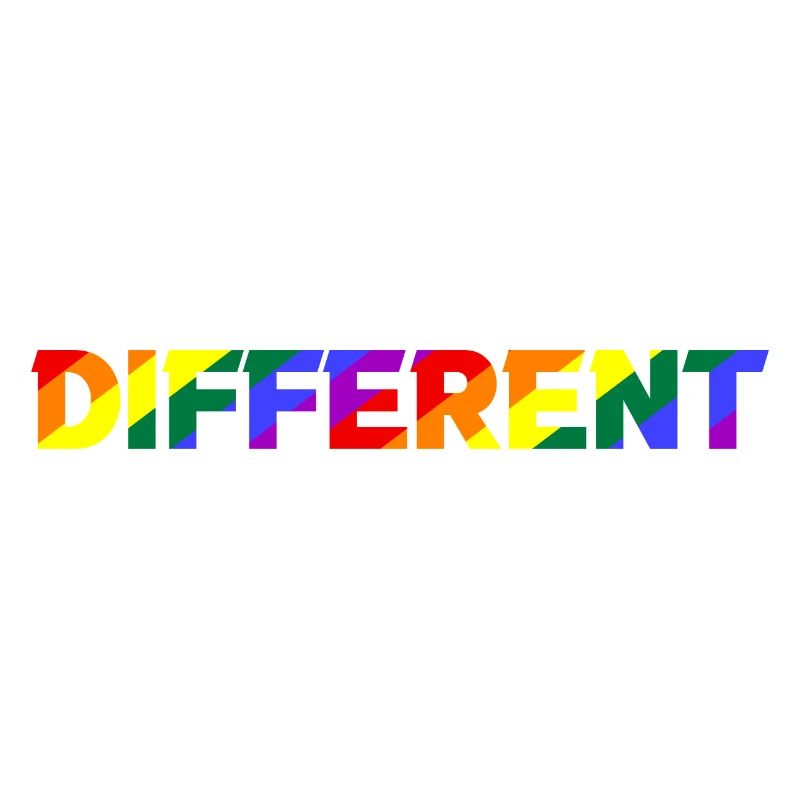 Différentes Rainbow Pride
