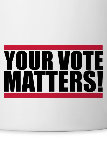 your vote matters quote