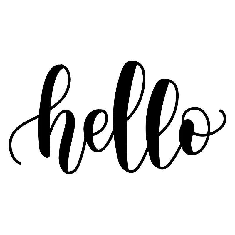 hello lettering