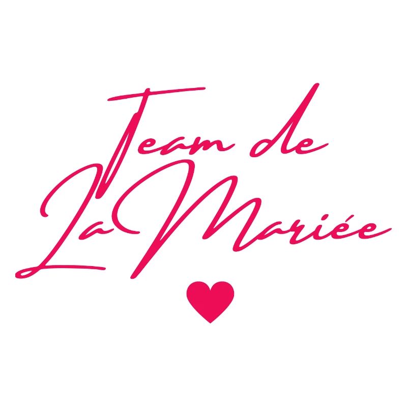 Team de la mariée