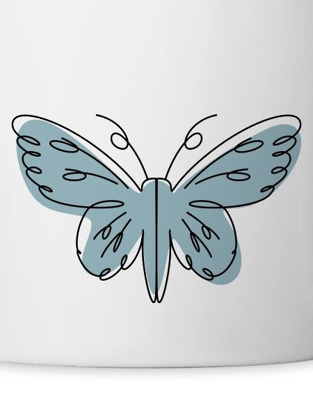 Papillon de conception abstraite