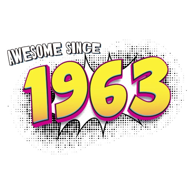 Rétro 60e anniversaire dans le Style de bande dessinée Pop Art