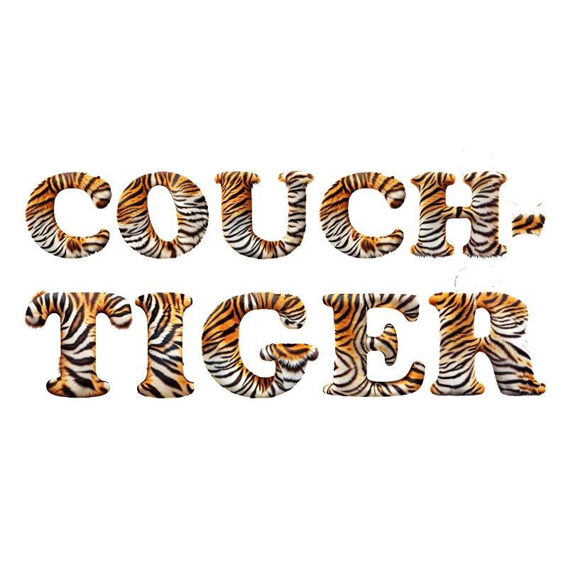 Pun ambiguous expression - couch tiger