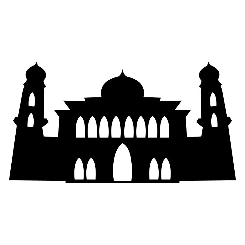 moschee silhouette