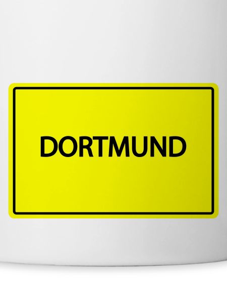Town sign Dortmund