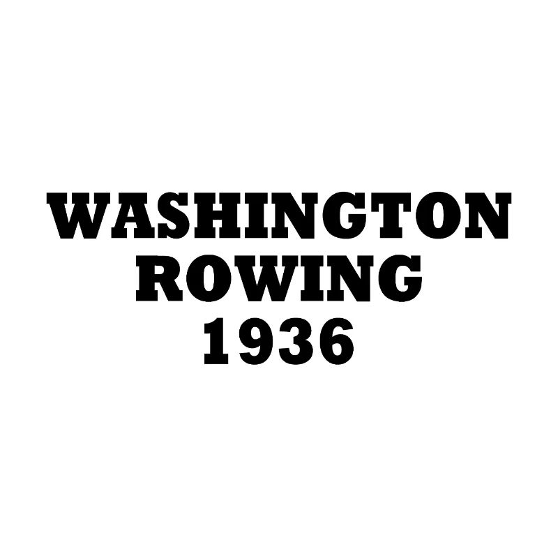 Washington Rowing 1936 - Rudern - Ruderer - Skull