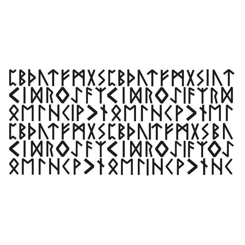 Alphabet Wikinger