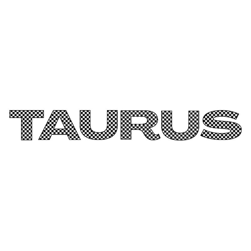 TAURUS – Checkerboard Zodiac Statement