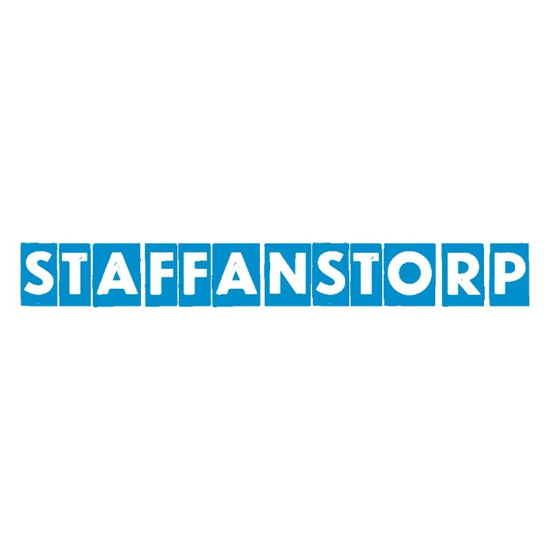 Staffanstorp – Conception de texte bleu