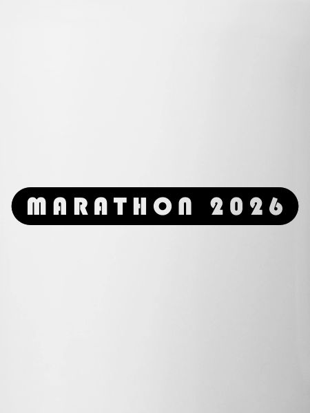 Marathon 2026 lettering