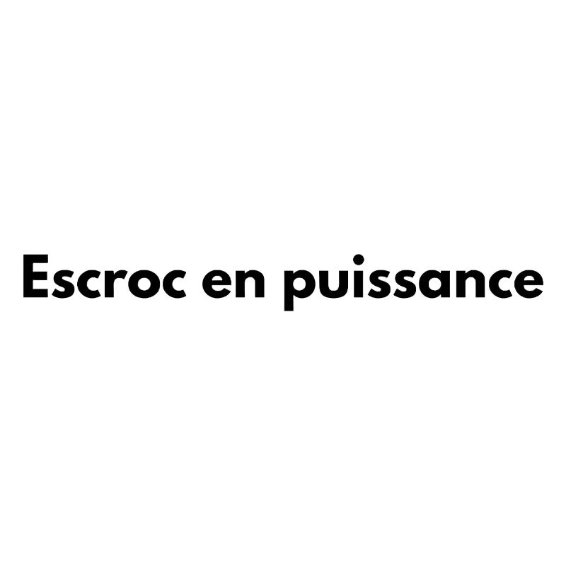 Escroc en puissance