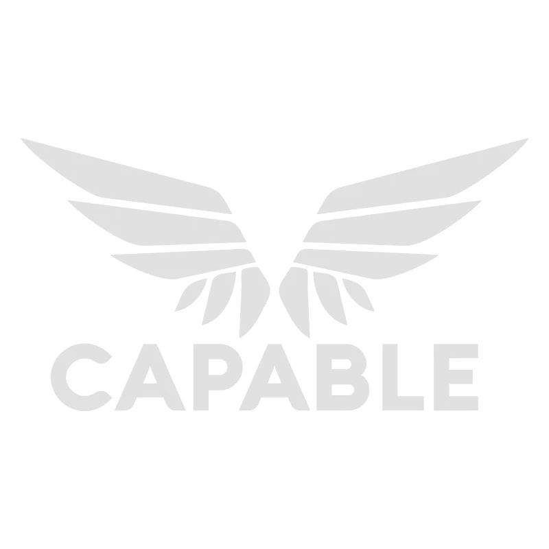 Capable Logo white no sub