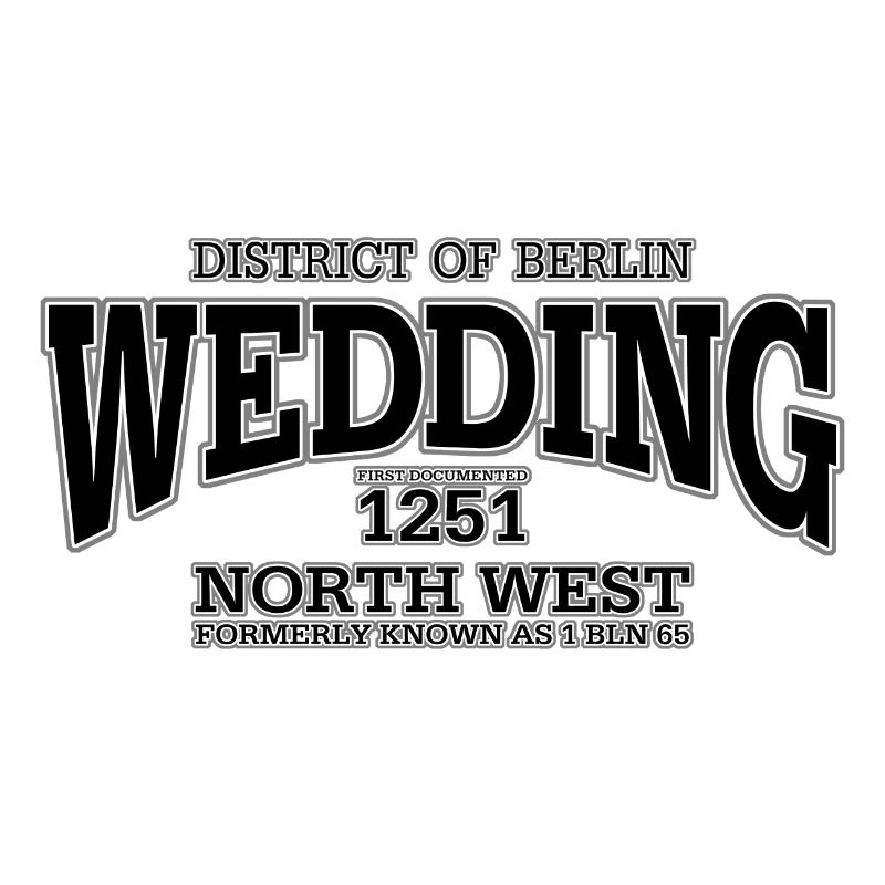 Mariage impression noire