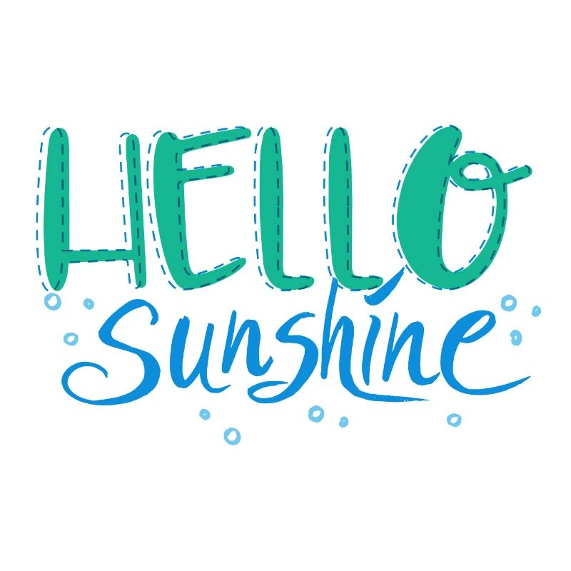 Hello Sunshine blue