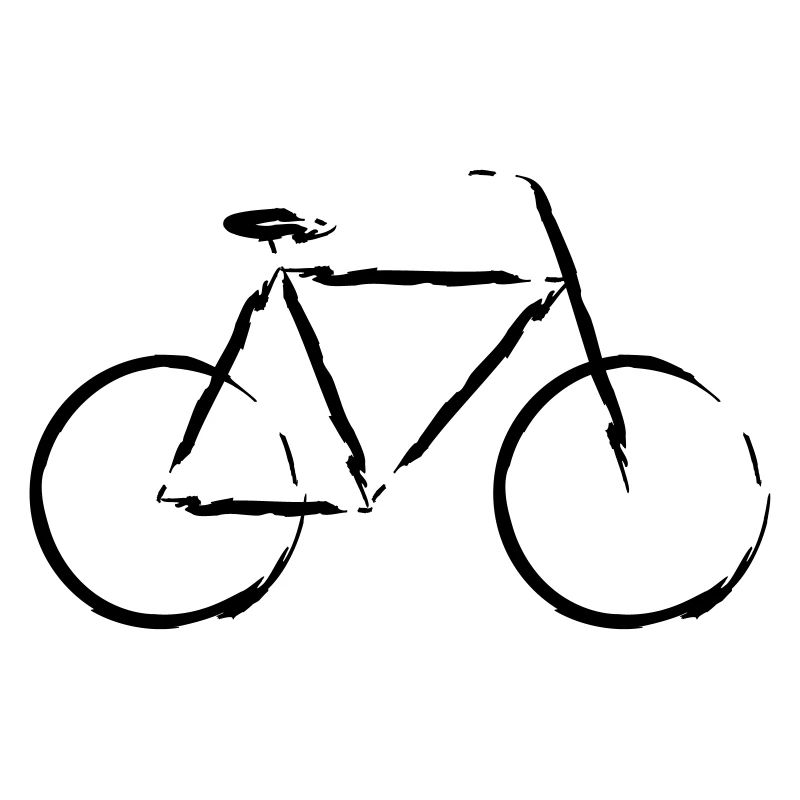 Fahrrad stilisiert