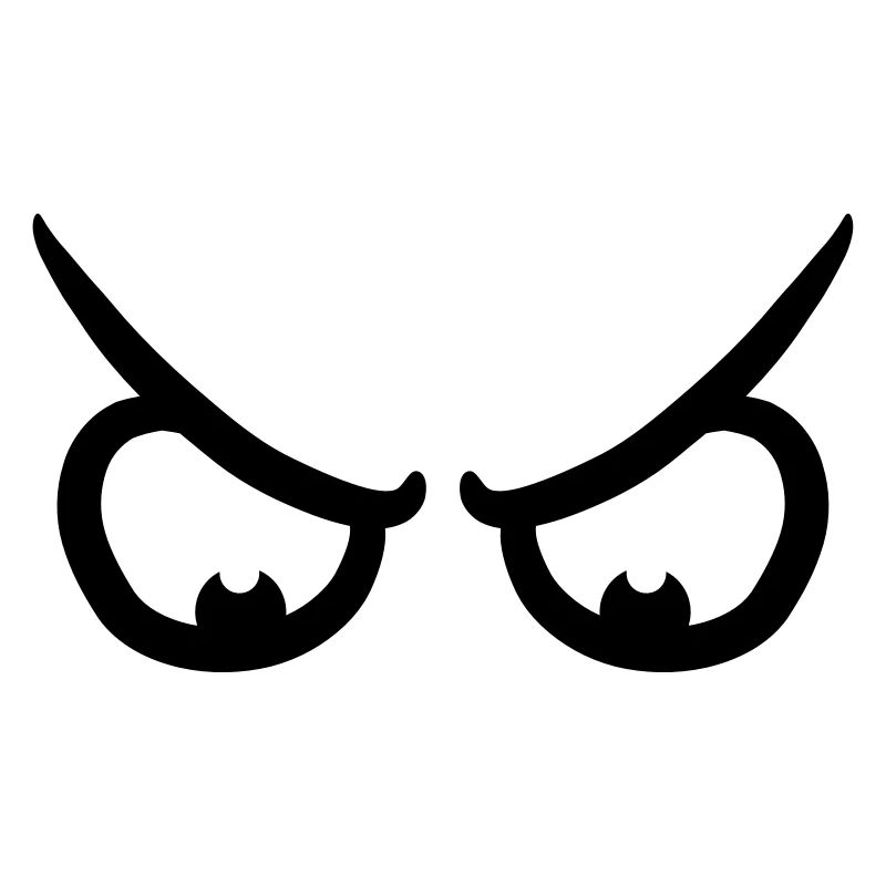 Angry Comic Eyes