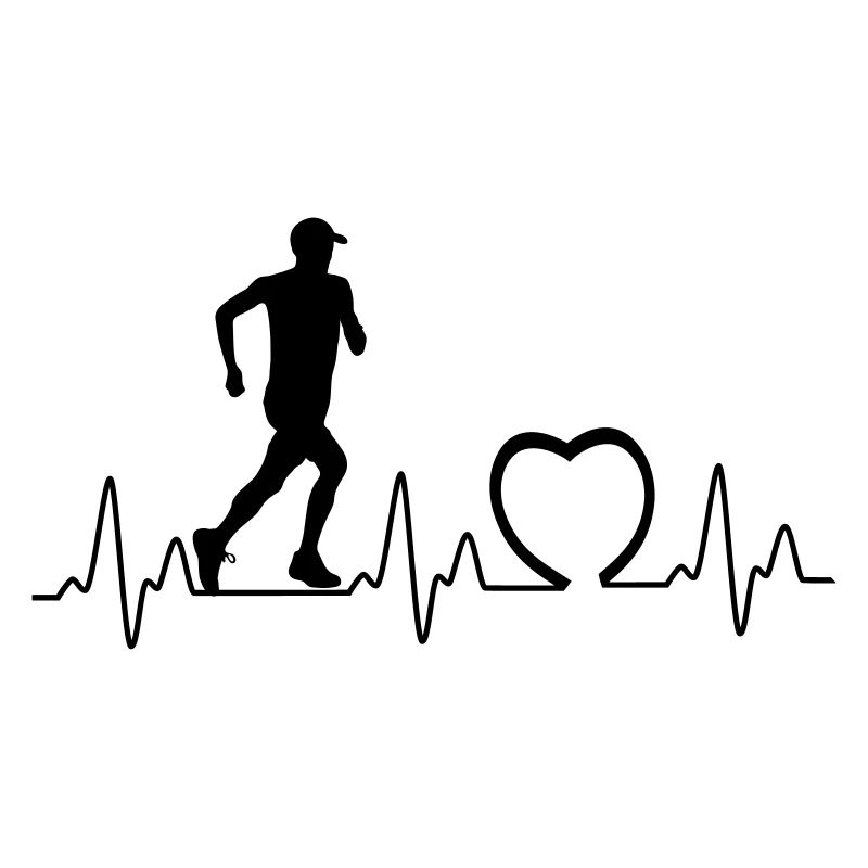 Heartbeat mit Herz Jogger1