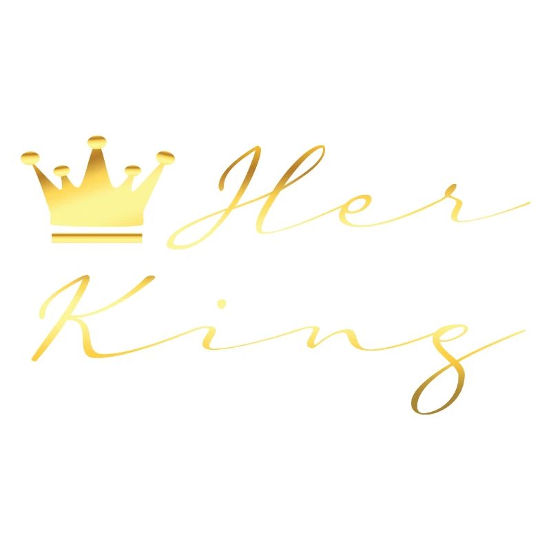 Her King | King and Queen Paar Design