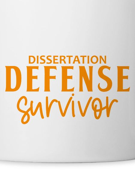 Dissertation Defense Survivor 6
