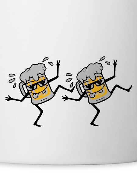2 dancing party beers