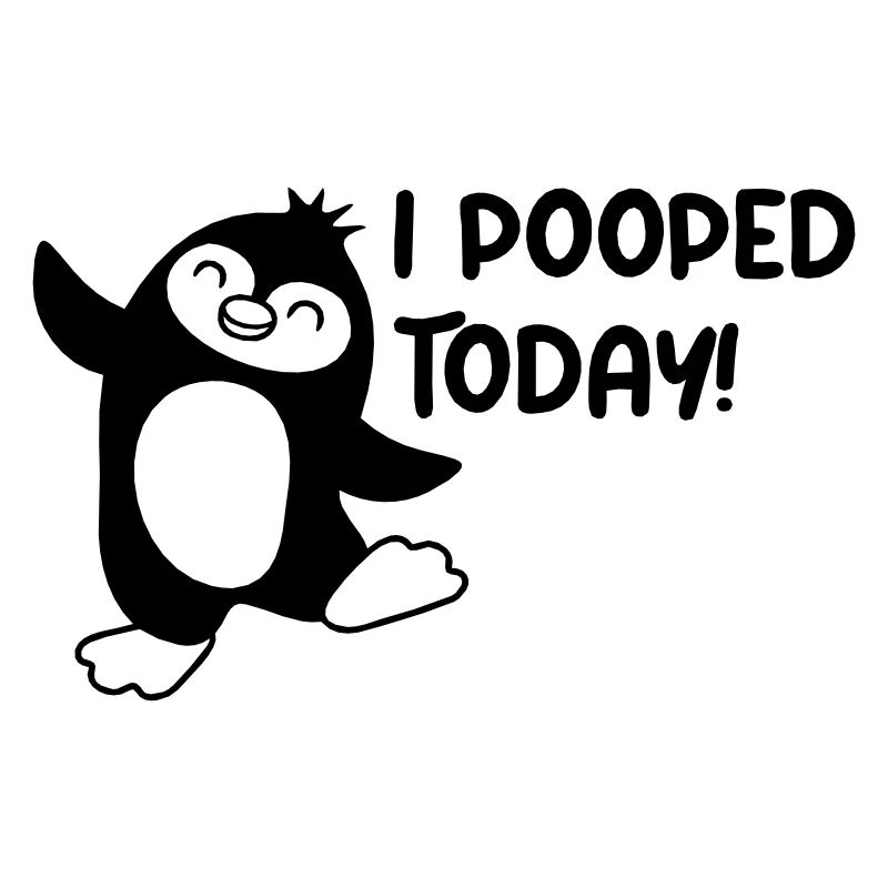 I pooped today funny