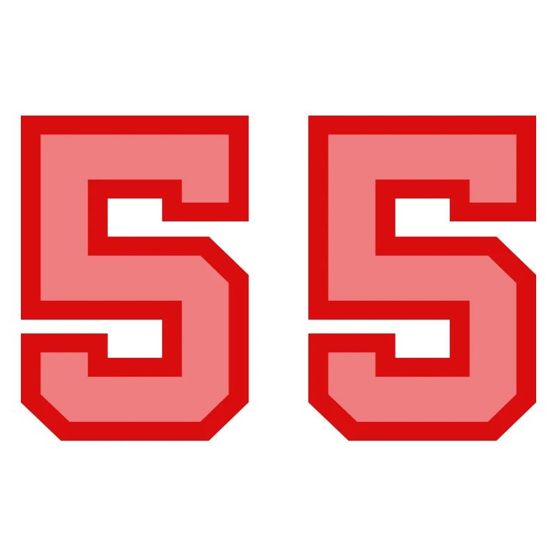 Cool Retro Retrostyle Jersey Number Back Number