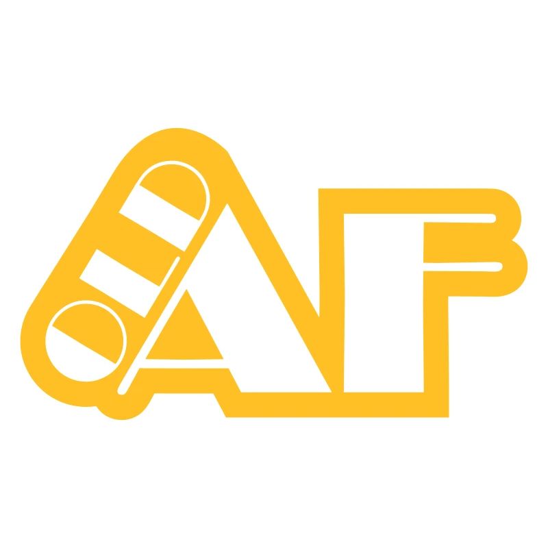 old AF Text Logo