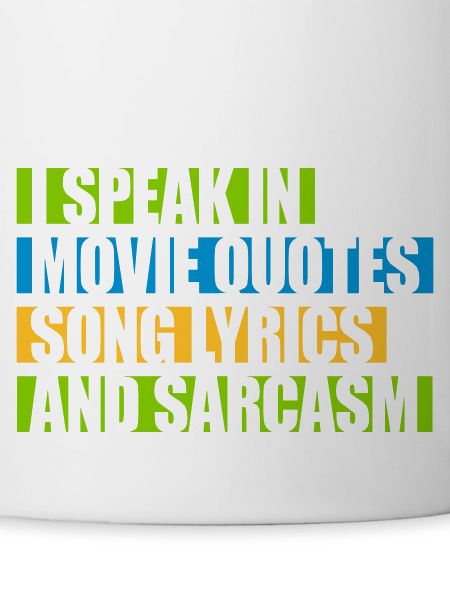speak lyrics and sarcasm