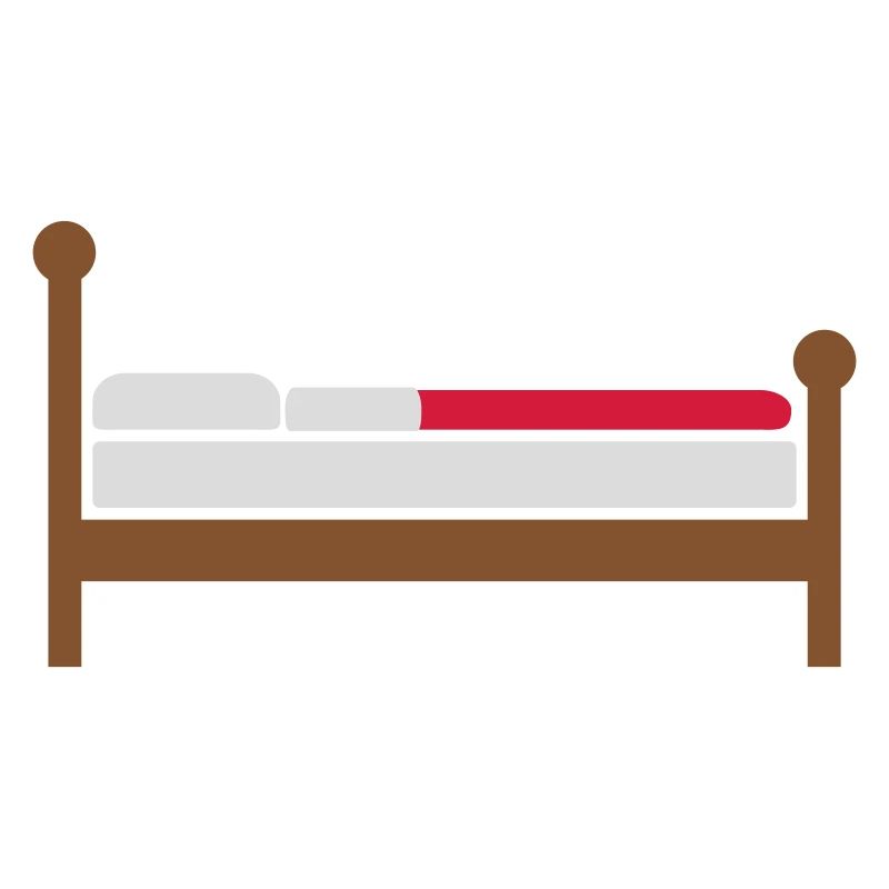 Cozy Bed Clipart Logo