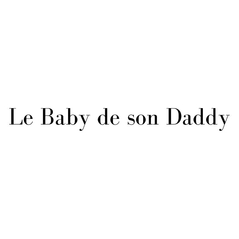 tshirt baby de son daddy