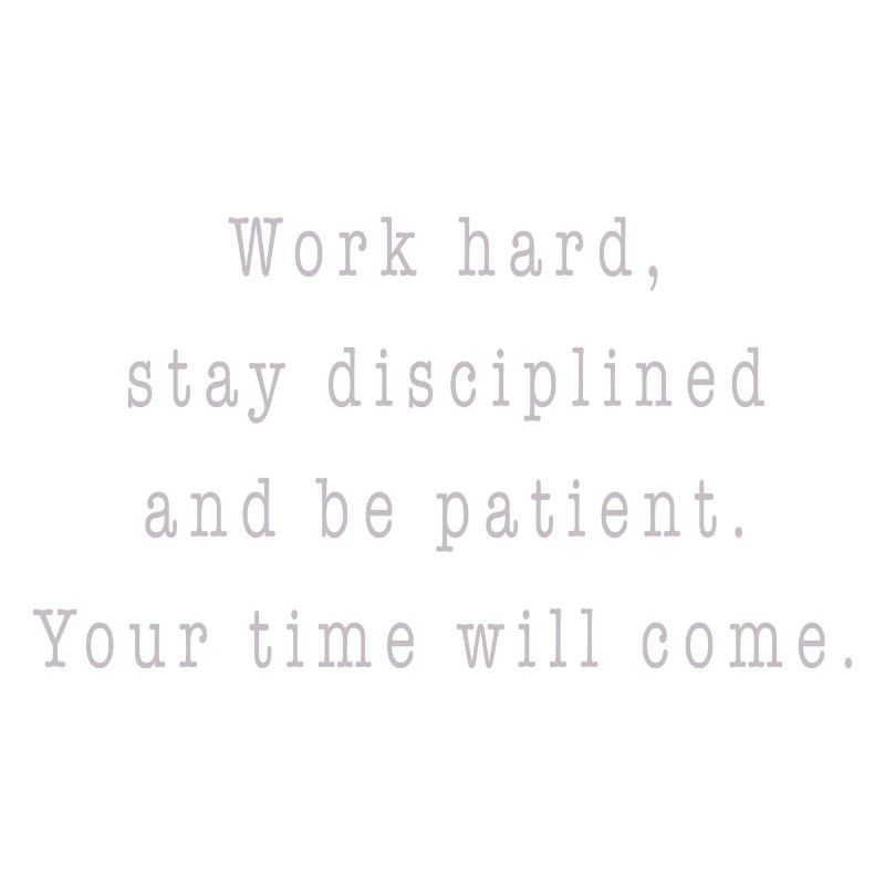 work hard