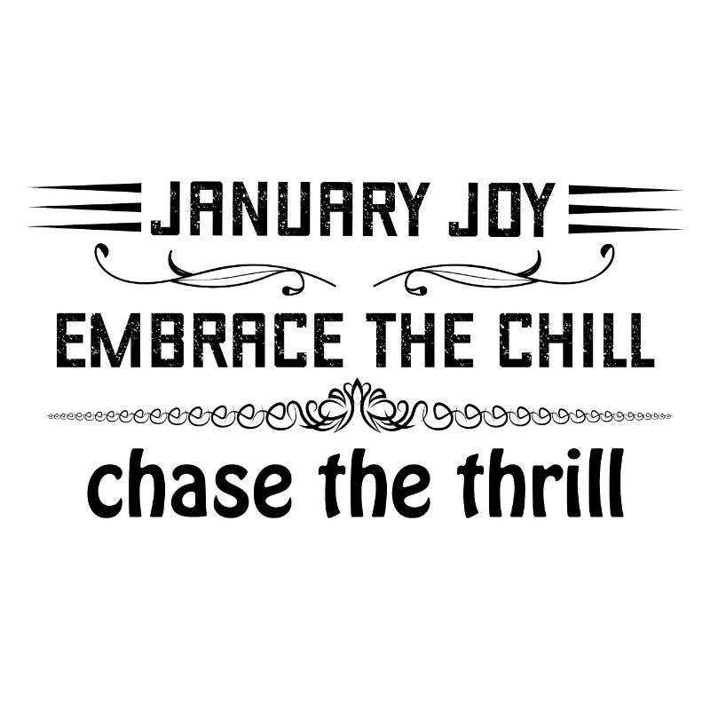 Januar-Freude, Umarmung, Chill-Jagd, Nervenkitzel