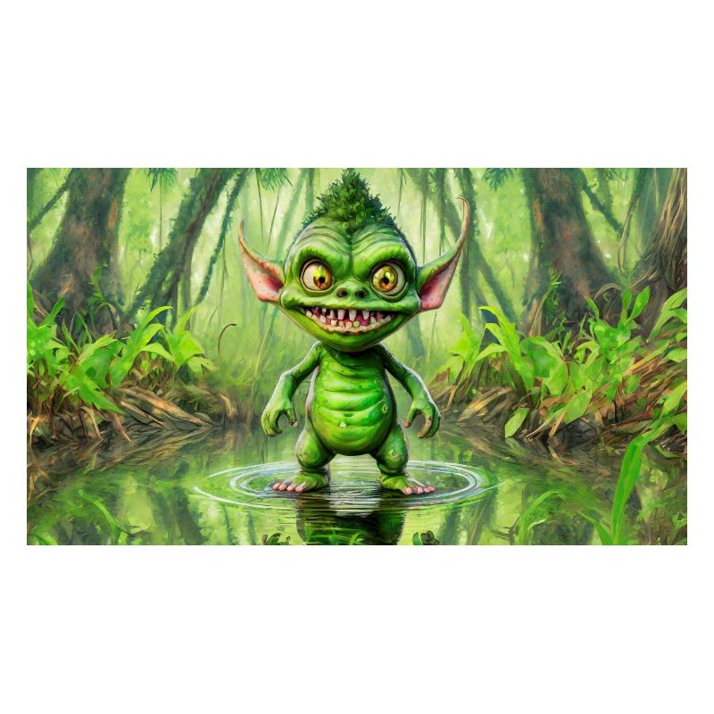 goblin - young cute little monsters