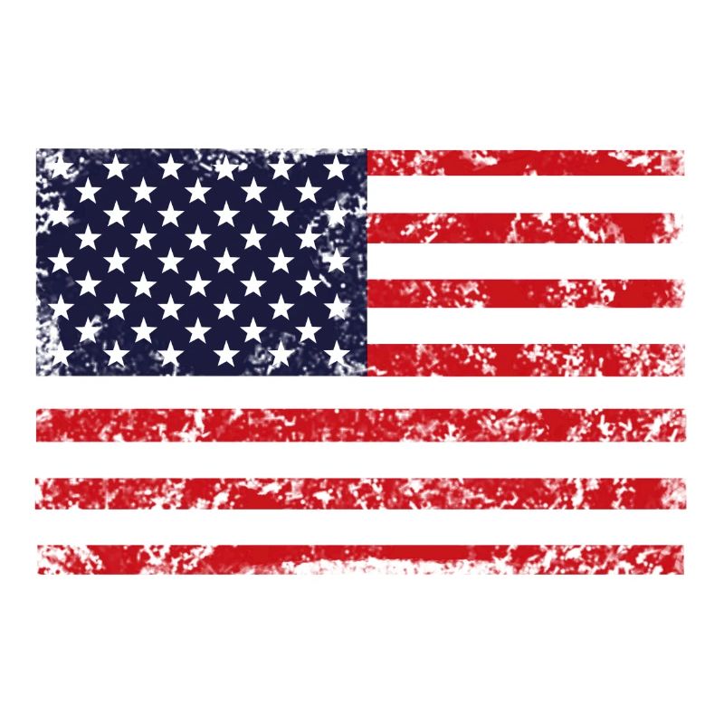 DRAPEAU DE L’AMÉRIQUE rétro